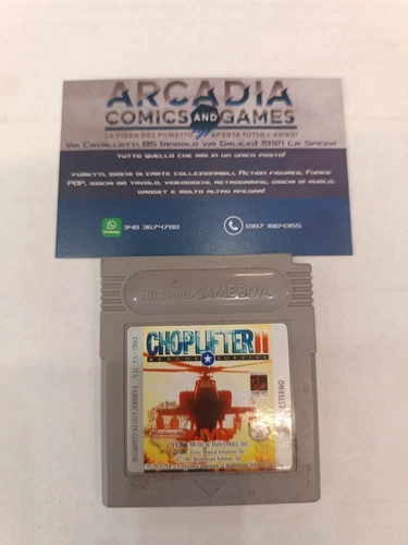 Choplifter 2 Game Boy Nintendo GB Solo Cartuccia Loose